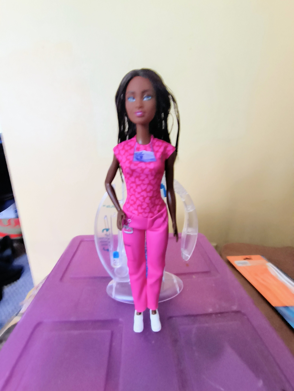 Barbie Nurse Pink Outfit 11.5 Tall